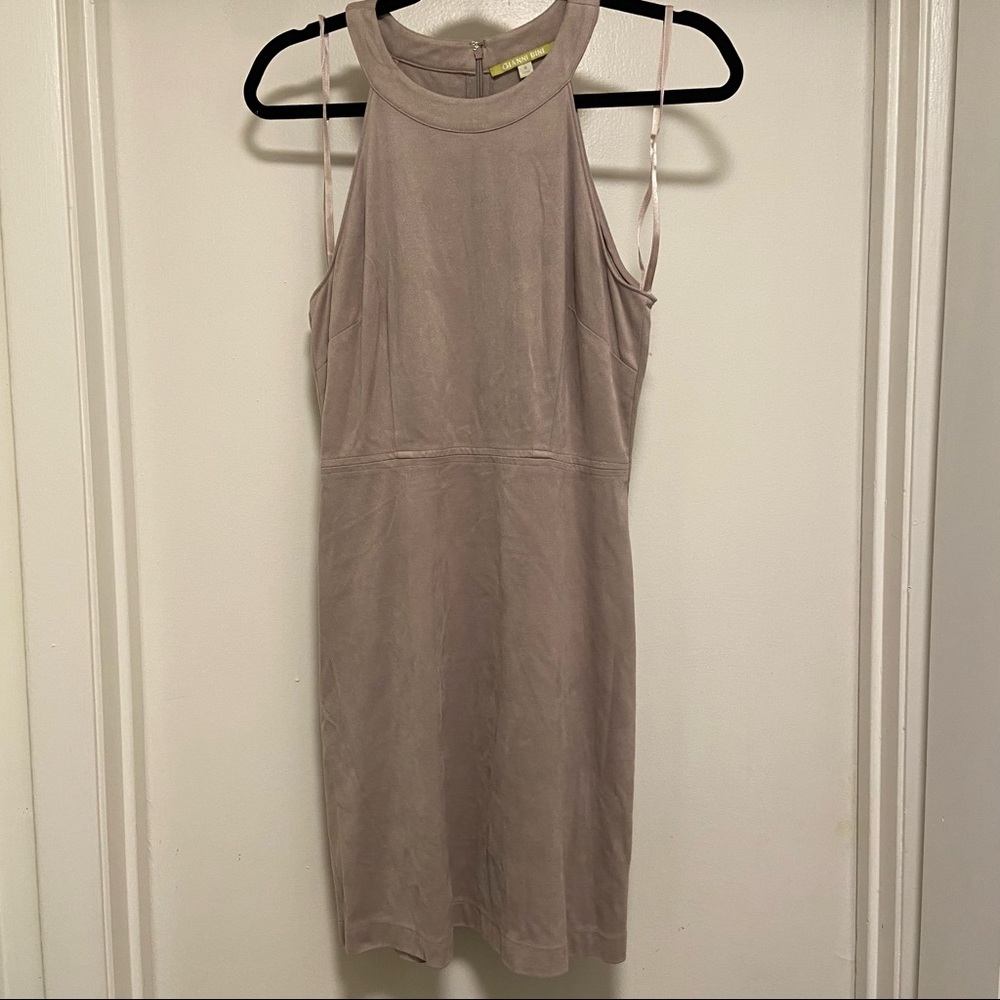 Gianni Bini microsuede dress